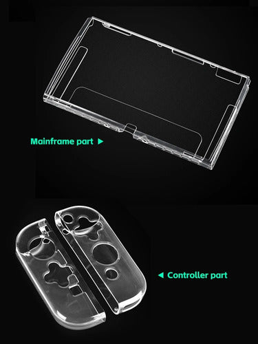 Case Protector Transparente Para Nintendo Switch / Oled